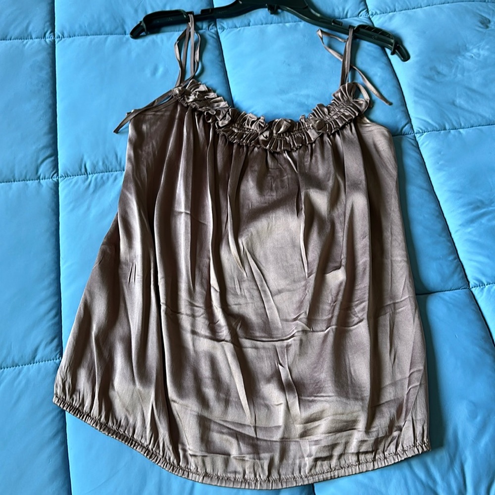 Ellie Tahari silk summer top, size 6, $65